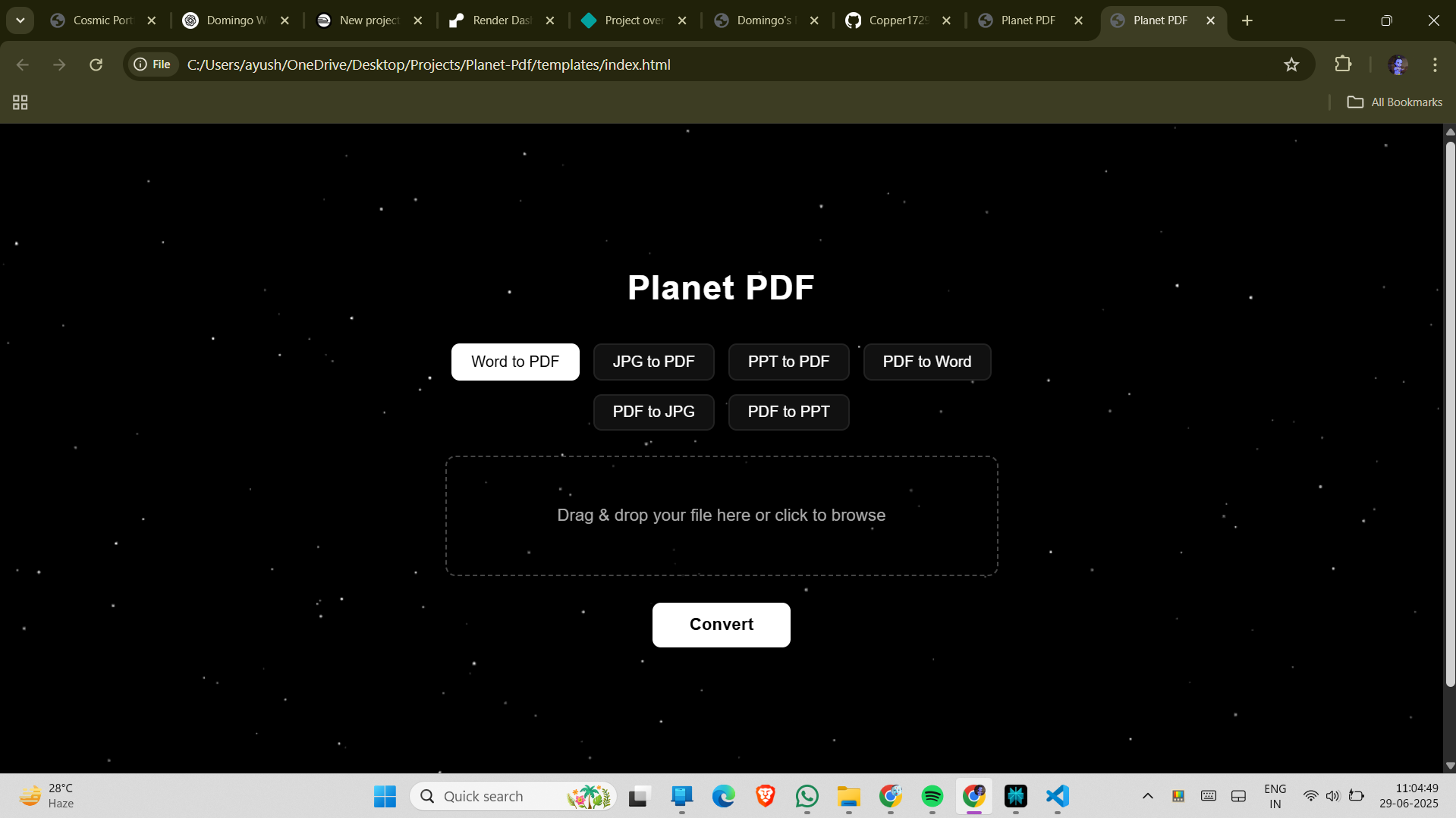 Planet PDF Screenshot
